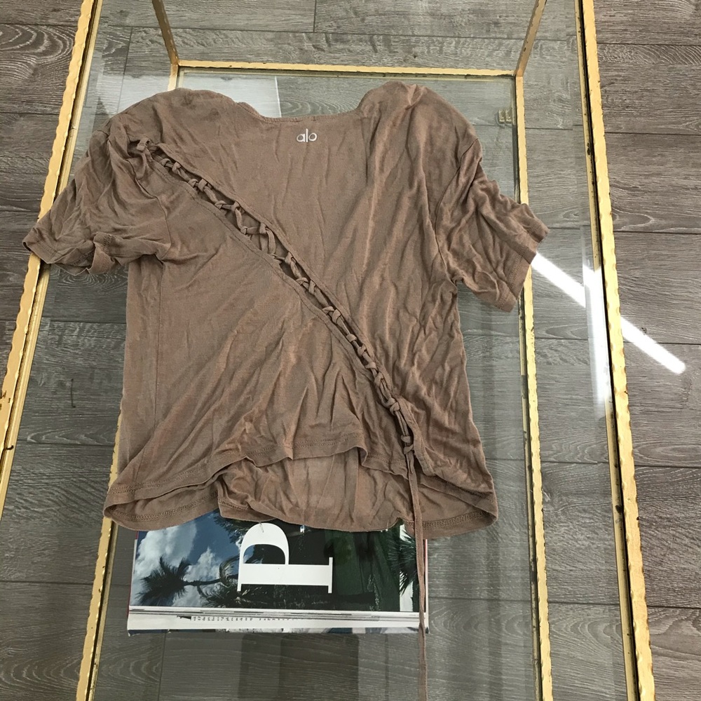 All Yoga Tie Back Top